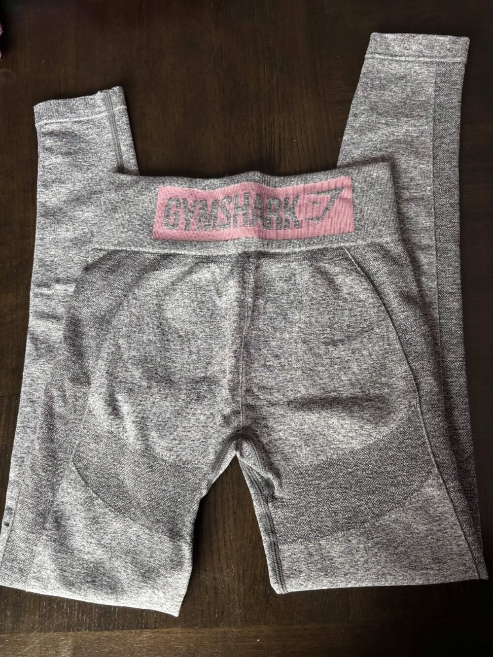 Grey Gymshark leggings - seamless contour - size small